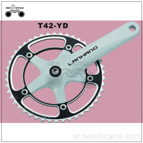 متعدد الألوان دراجة chainwheel دراجة crankset